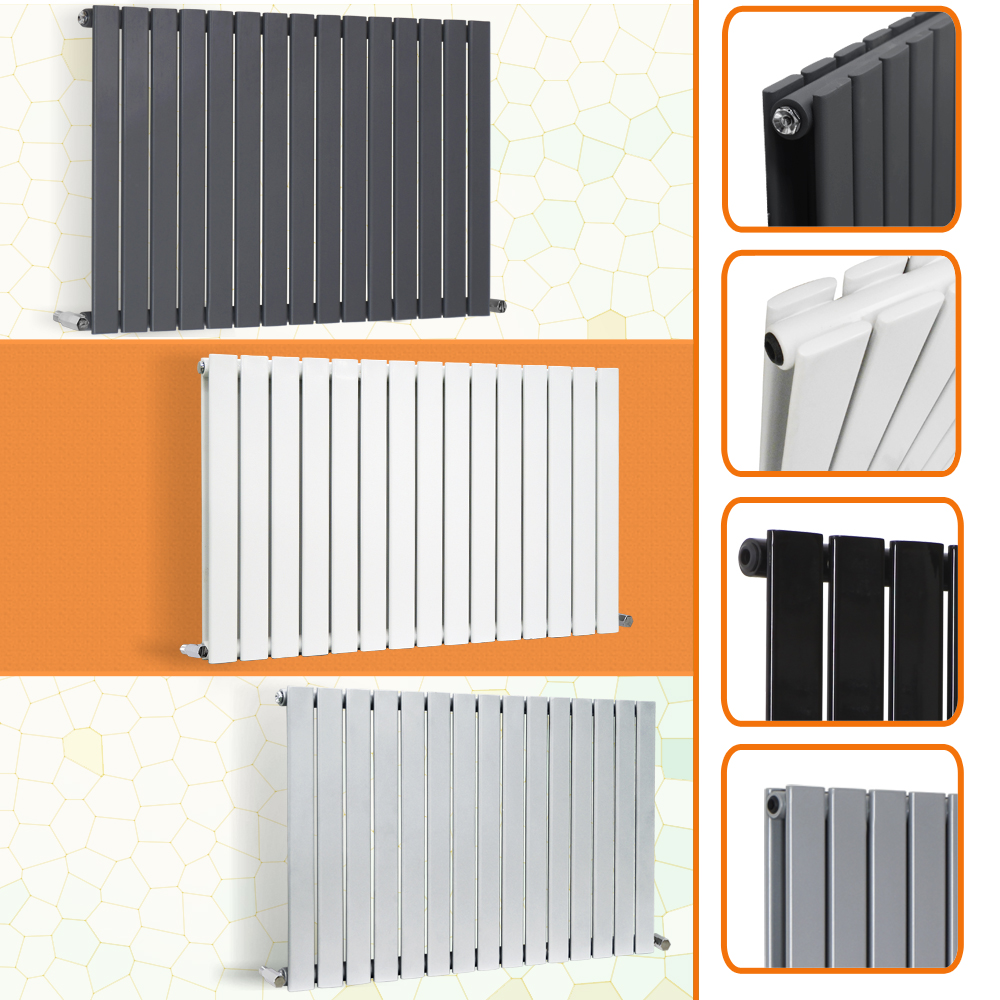 Horizontal Radiator Designer Flat Panel Column Bathroom Heater Central
