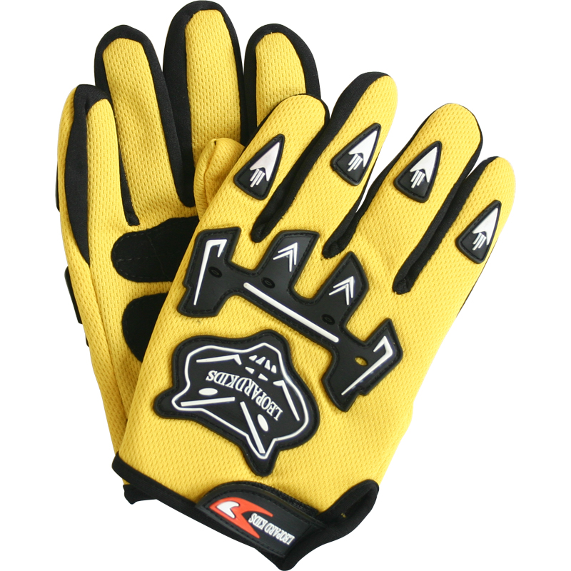 Casque Moto Cross Wbeiba Enfant - Kit Complet Avec Lunettes, Gants Et Masque - Taille L (59-60cm) Jaune