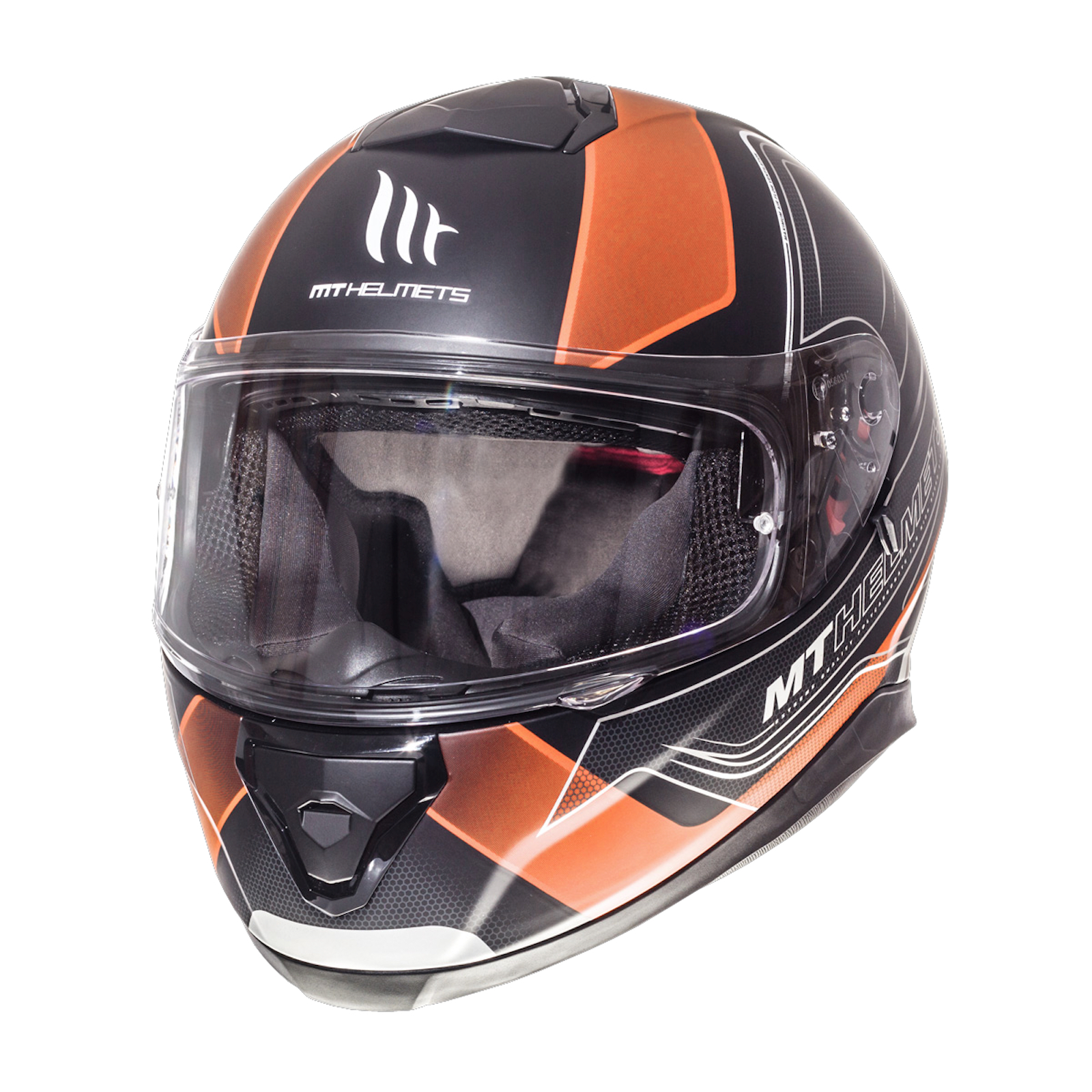 Unfall MT Thunder 3 Mattschwarz Volles Gesicht Motorrad Motorrad Helm,Dvs 