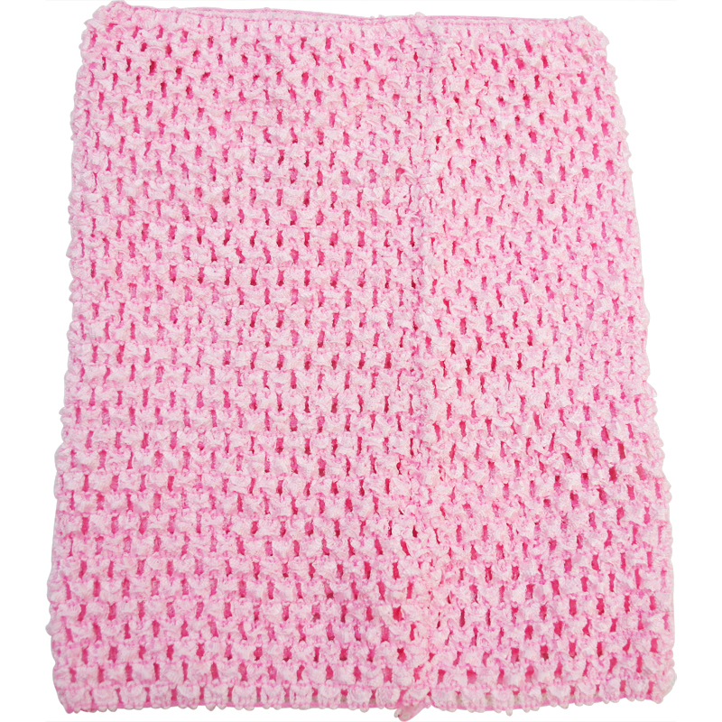 6" x 6" Crochet Tube Top Tutu elastic Waistband Headband skirt hair