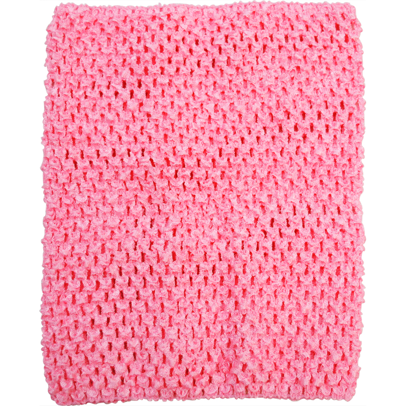 9"Crochet Tube Top Elastic Waistband Headband Hair Band Girls Tutu