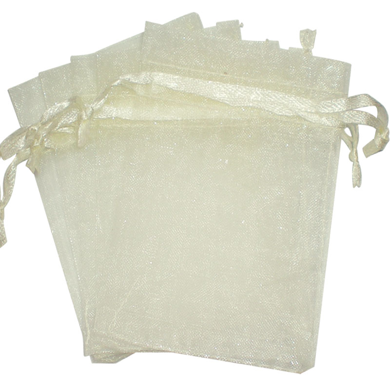 100 25 LUXURY Organza Gift Bags Jewellery Pouch XMAS Wedding Party