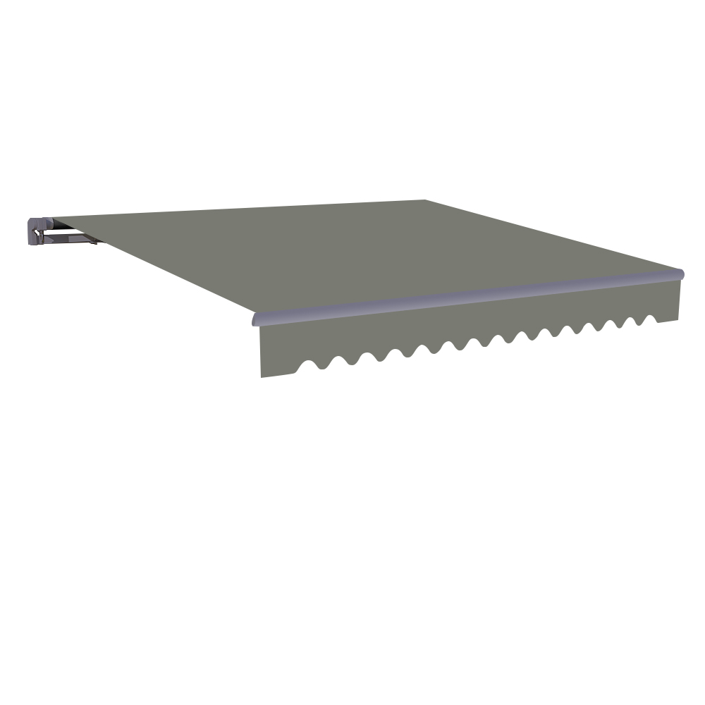 Retractable Awning Manual Garden Canopy Patio Sun Shade Shelter Top Fabric