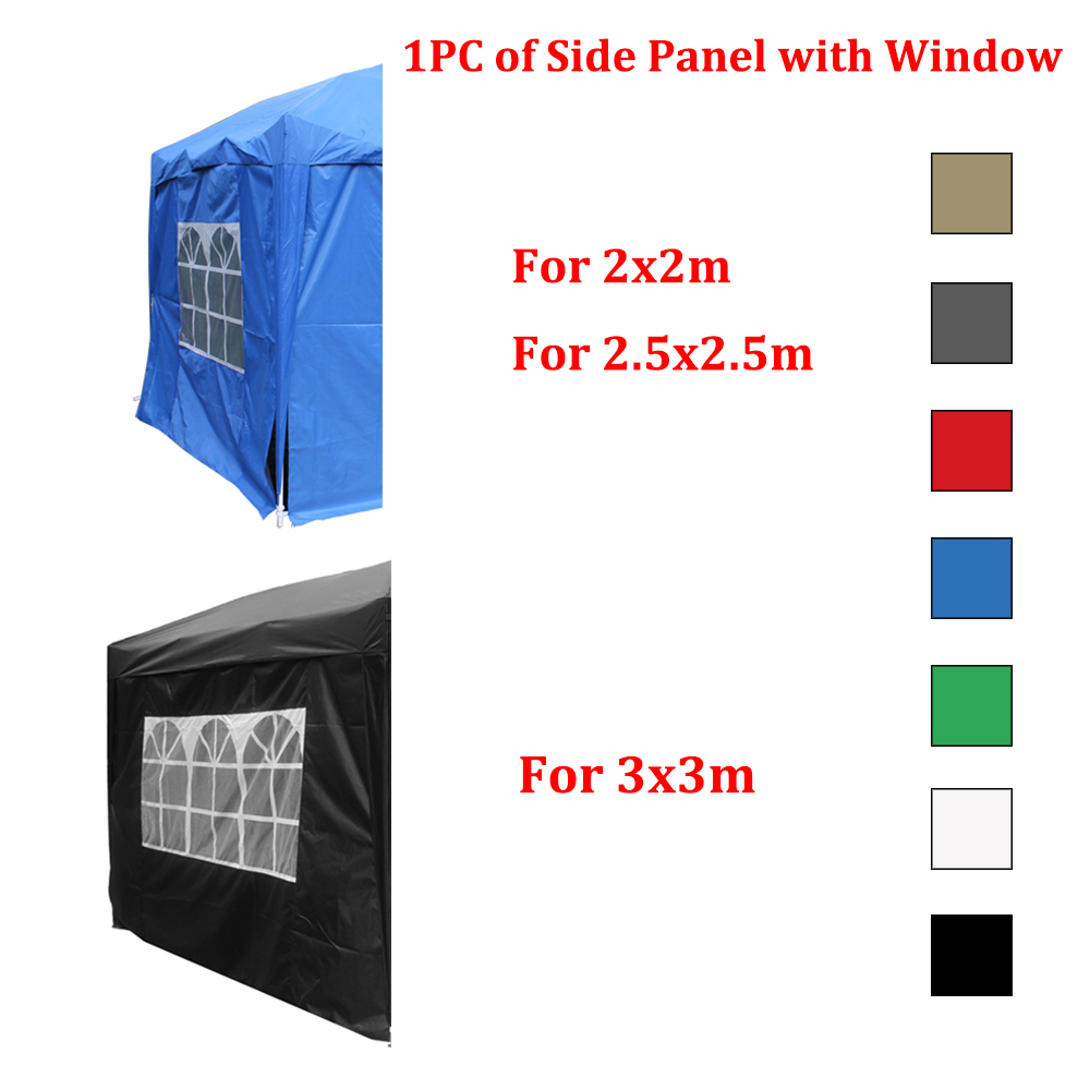 Outdoor Garden Pop Up Gazebo Side Panel Patio Marquee Canopy Party Wedding Tent