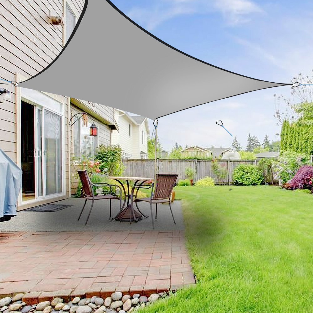 Garden Structures Shade 4m Sun Shade Sail Garden Patio Awning