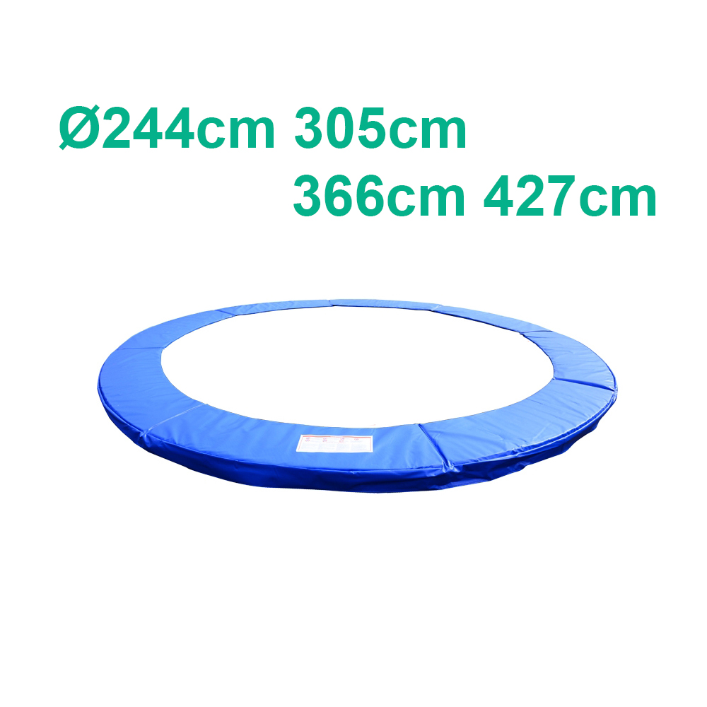 Trampolin Randabdeckung + Sicherheitsnetz - Für 8 Stangensysteme