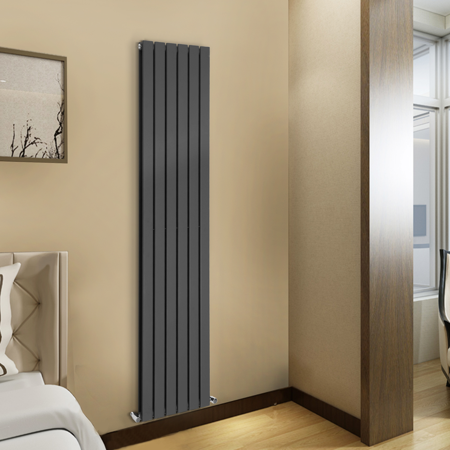 Designer Flat Panel Radiator Room Heater UK Centre Heating System | eBay