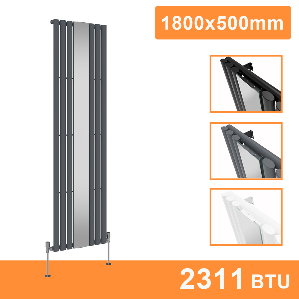 Horizontal Vertical Designer Radiator Flat Panel Oval Column Central Heating