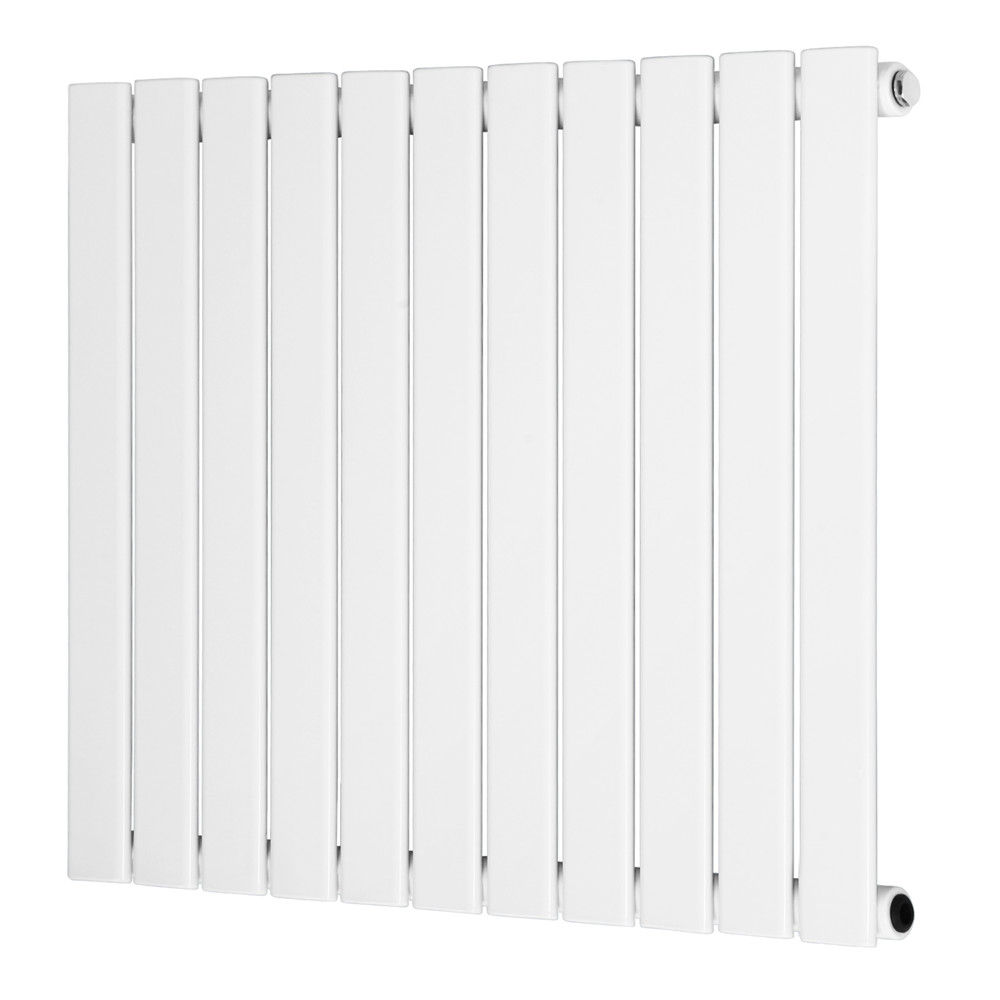 Flat Style Column Radiator Designer White Horizontal Vertical Flat Panel Oval Column Traditional ...