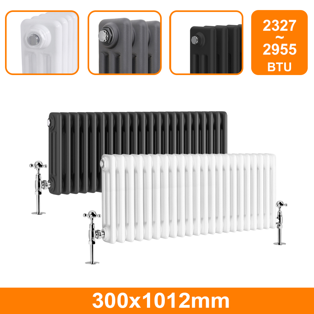 Traditional 2 3 4 Column Radiator Vertical Horizontal Cast Iron Style Rads