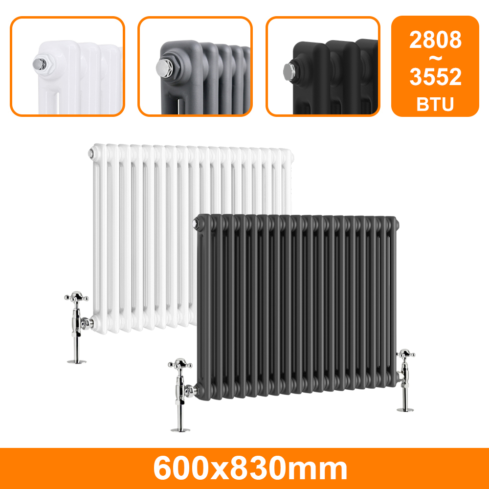 Traditional 2 3 4 Column Radiator Vertical Horizontal Cast Iron Style Rads
