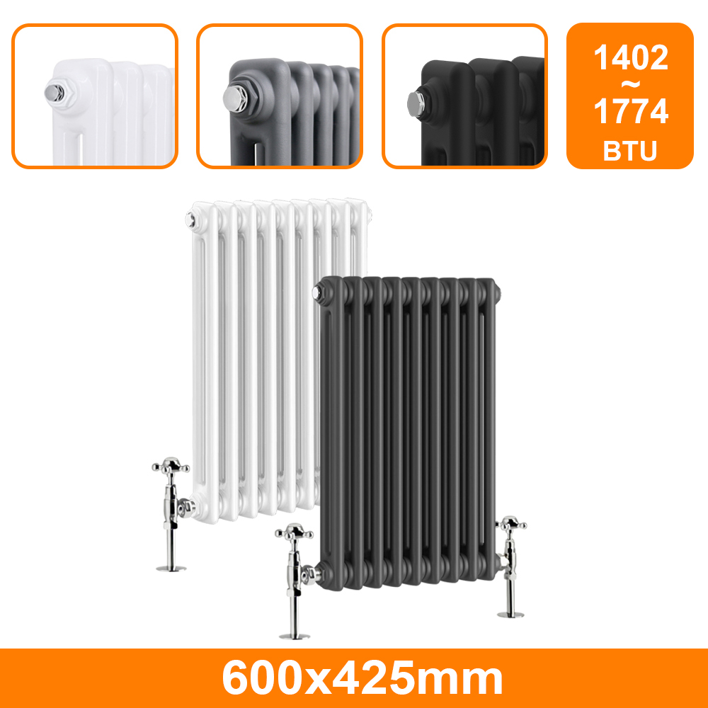 Traditional 2 3 4 Column Radiator Vertical Horizontal Cast Iron Style Rads