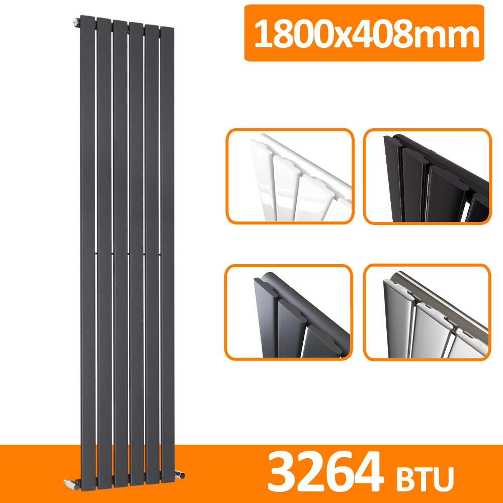 Horizontal Vertical Designer Radiator Flat Panel Oval Column Central Heating
