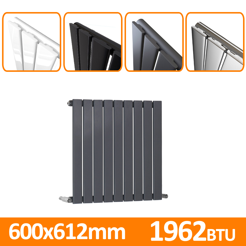 Horizontal Vertical Designer Radiator Flat Panel Oval Column Central Heating
