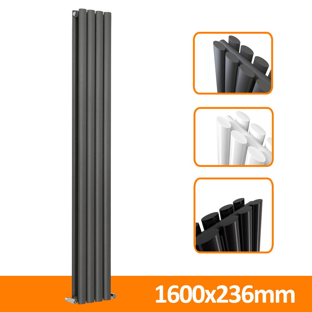 Horizontal Vertical Designer Radiator Flat Panel Oval Column Central Heating