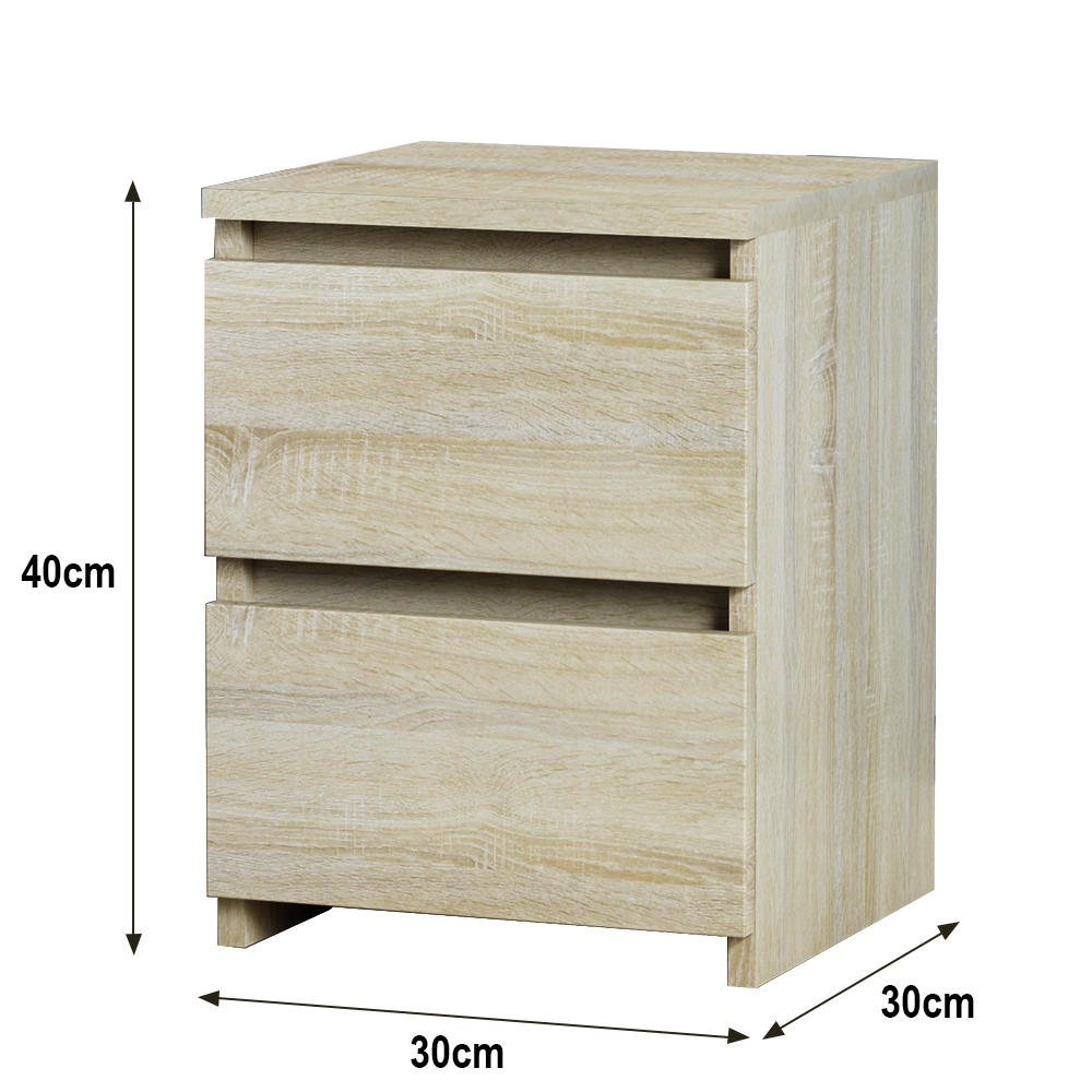 2 3 4 5 6 8 Drawer Oak Chest Of Drawers Bedside Table Cabinet Bedroom Furniture