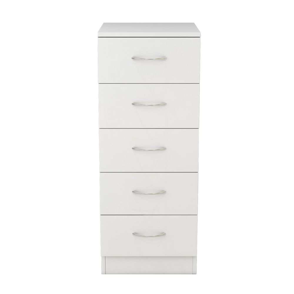 White Chest Of Drawers Modern Bedroom Furniture 1 2 3 4 5 Drawer ...