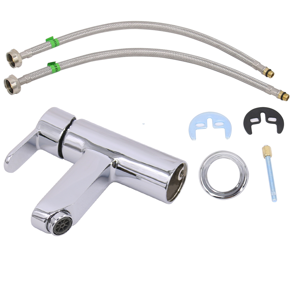 Chrome Design Bathroom Tap Set Bath Filler Shower Mixer Basin Sink Mono