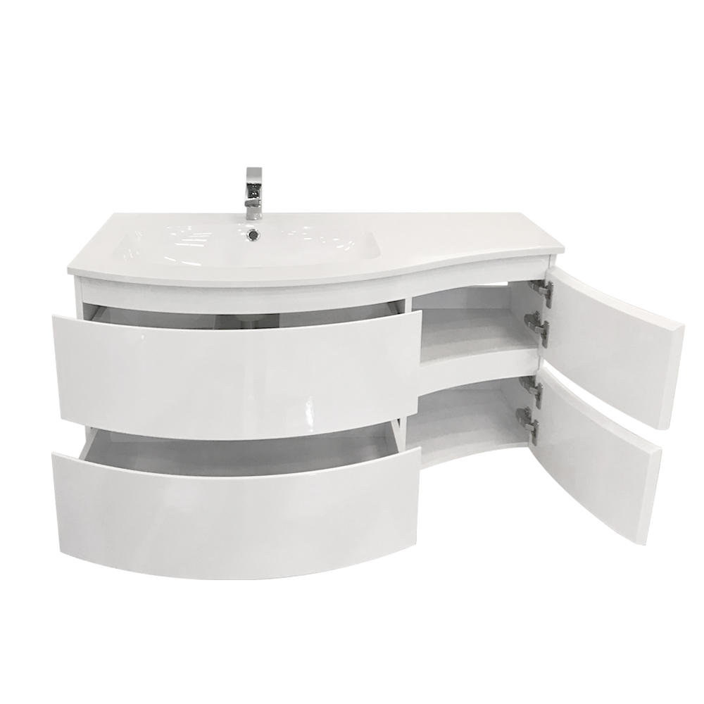 700 1000 Bathroom Vanity Unit Basin Sink 2 Door Wall Hung Storage