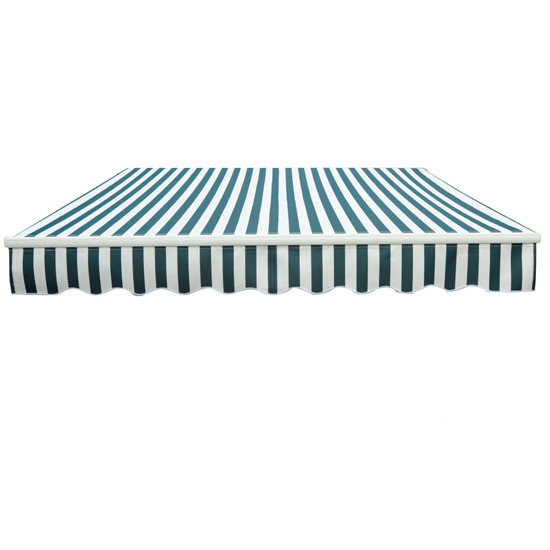 Garden Patio Awning Canopy Sun Shade Shelter Replacement Fabric Top Cover+Frill