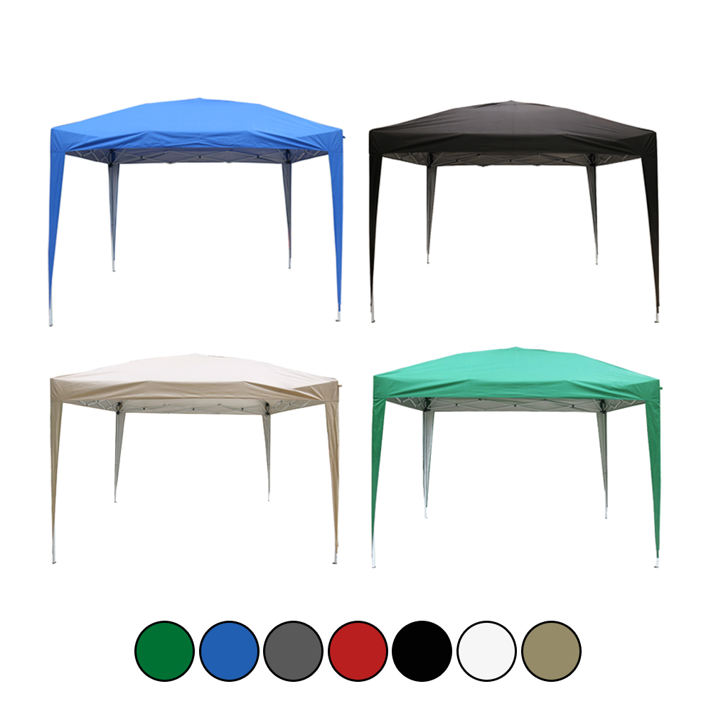Pop Up Gazebo Side Panel Outdoor Garden Patio Marquee Canopy Wedding Tent 3x3m