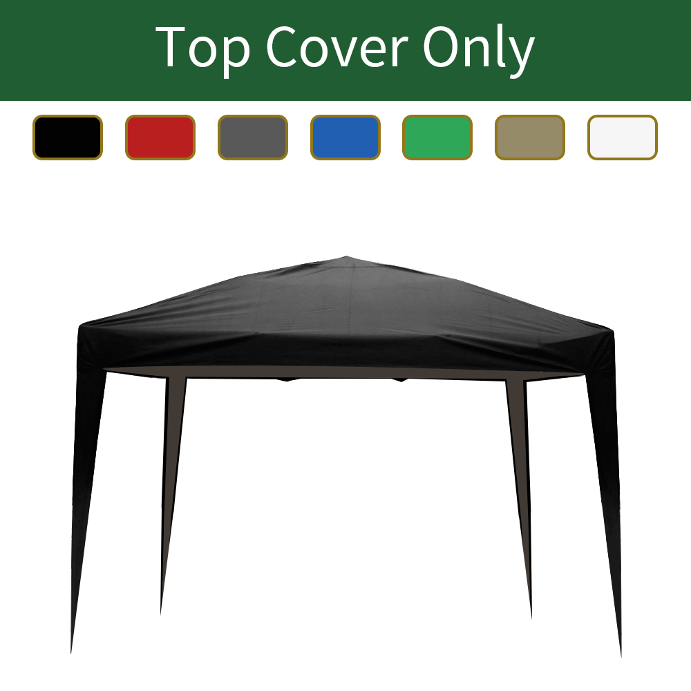 3x3m Pop Up Gazebo Frame Side Panels Top Cover Marquee Canopy Tent Sand Bags