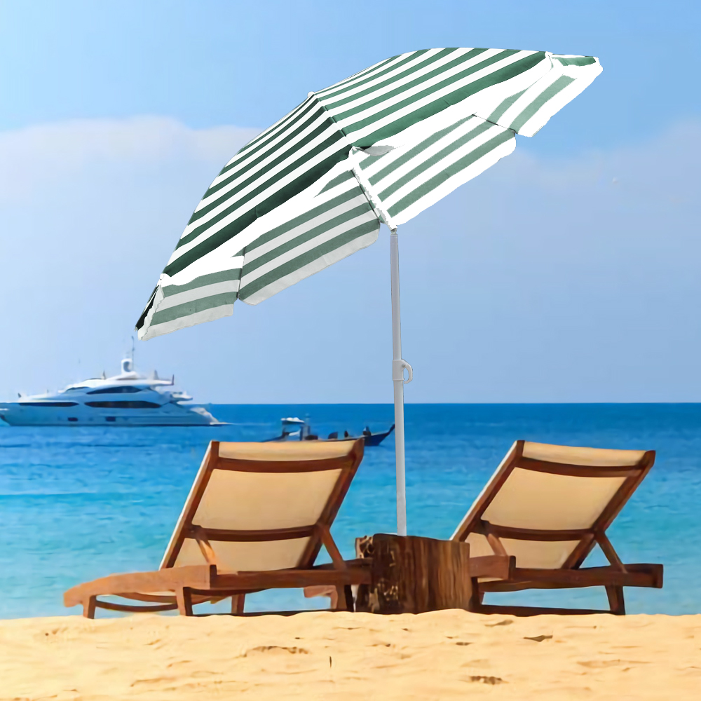 Sun camping. Parasol Sun Protection. Beach and Sun LIFESABERS.