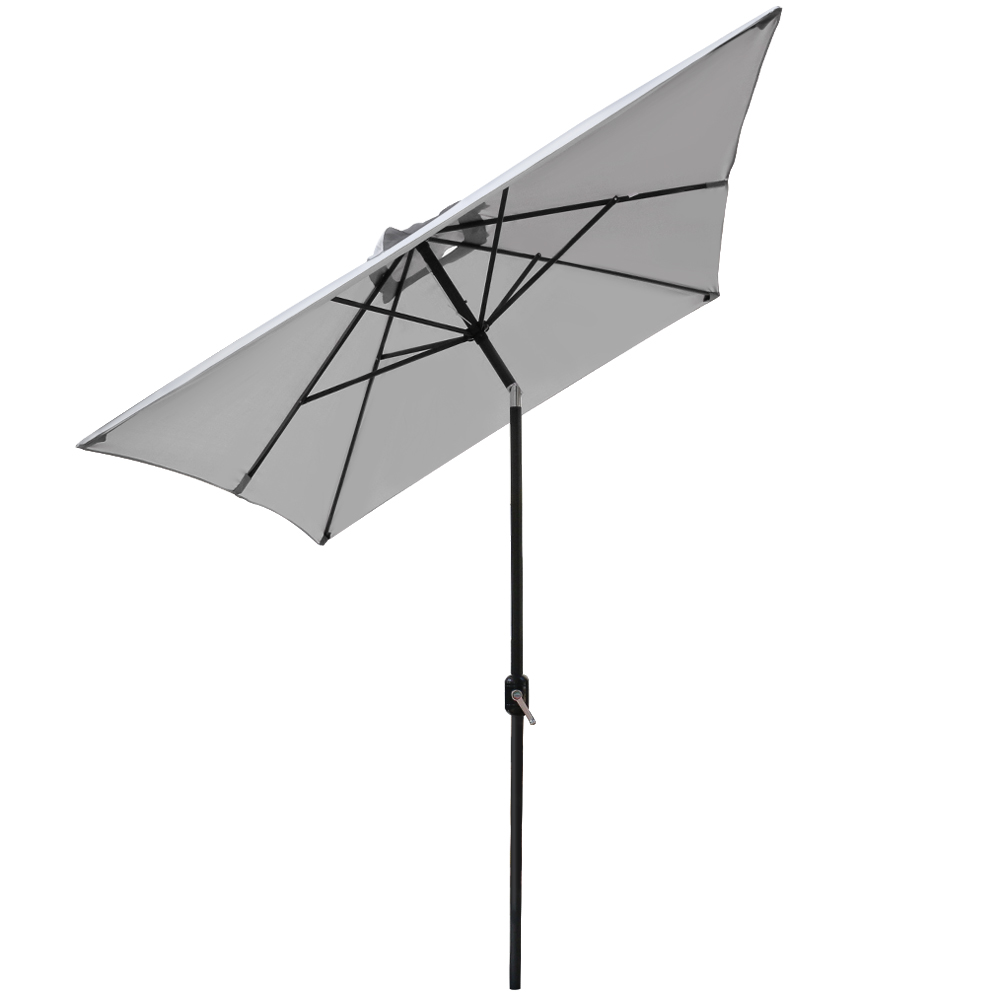 Rechteckig Sonnenschirm Gartenschirm Balkonschirm Marktschirm knickbar