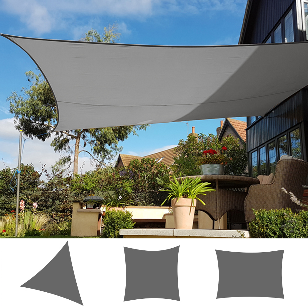 Sun Shade Sail Outdoor Garden Patio Party Sunscreen Awning Canopy UV Block New