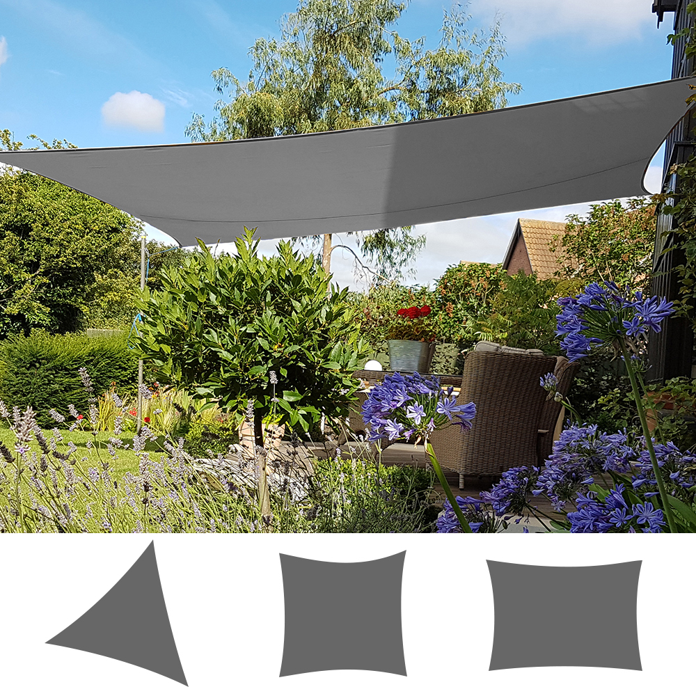 Sun Shade Sail Outdoor Garden Patio Party Sunscreen Awning Canopy UV Block New