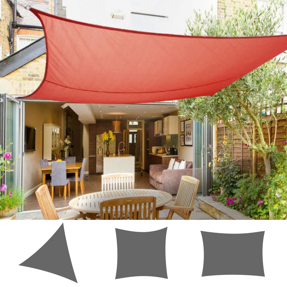 Sun Shade Sail Outdoor Garden Patio Party Sunscreen Awning Canopy UV Block New