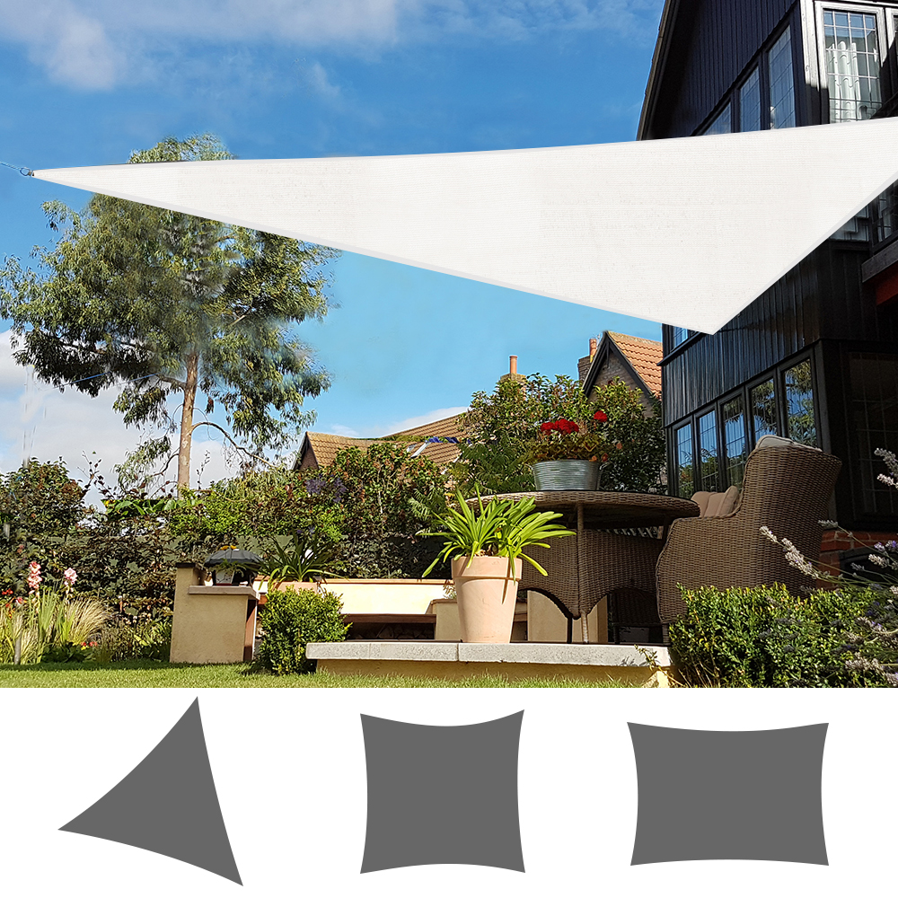 Sun Shade Sail Outdoor Garden Patio Party Sunscreen Awning Canopy UV Block New