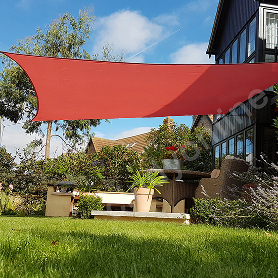 Sun Shade Sail Garden Patio Party Sunscreen Awning Canopy 98% UV Block Square