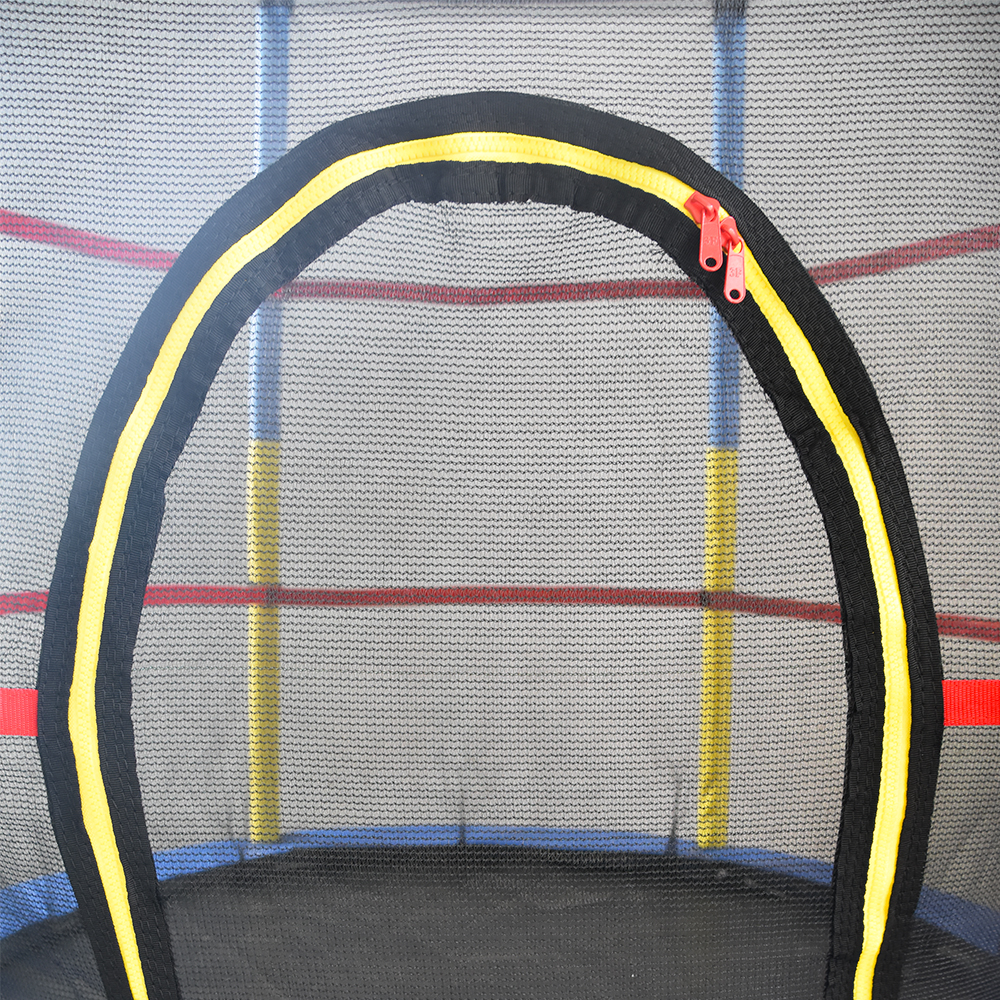 4.5FT 55" Trampoline With Enclosure Safety Net Skirt Junior Kid Outdoor