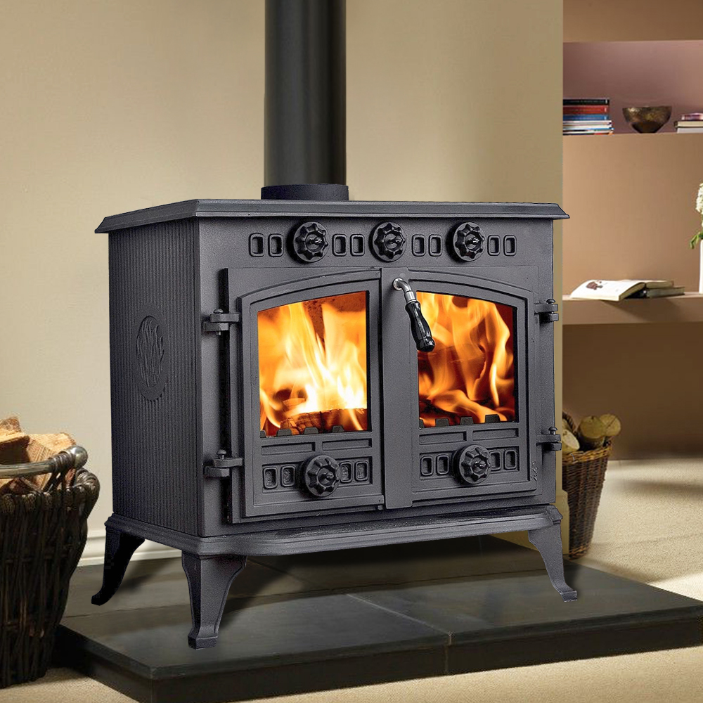 12KW Sudbrooke High Efficient Cast Iron Log Burner Multifuel