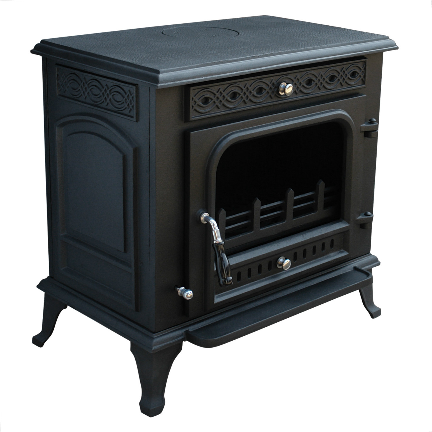 13KW Metheringham MultiFuel WoodBurning Stove WoodBurner Cast Iron Log
