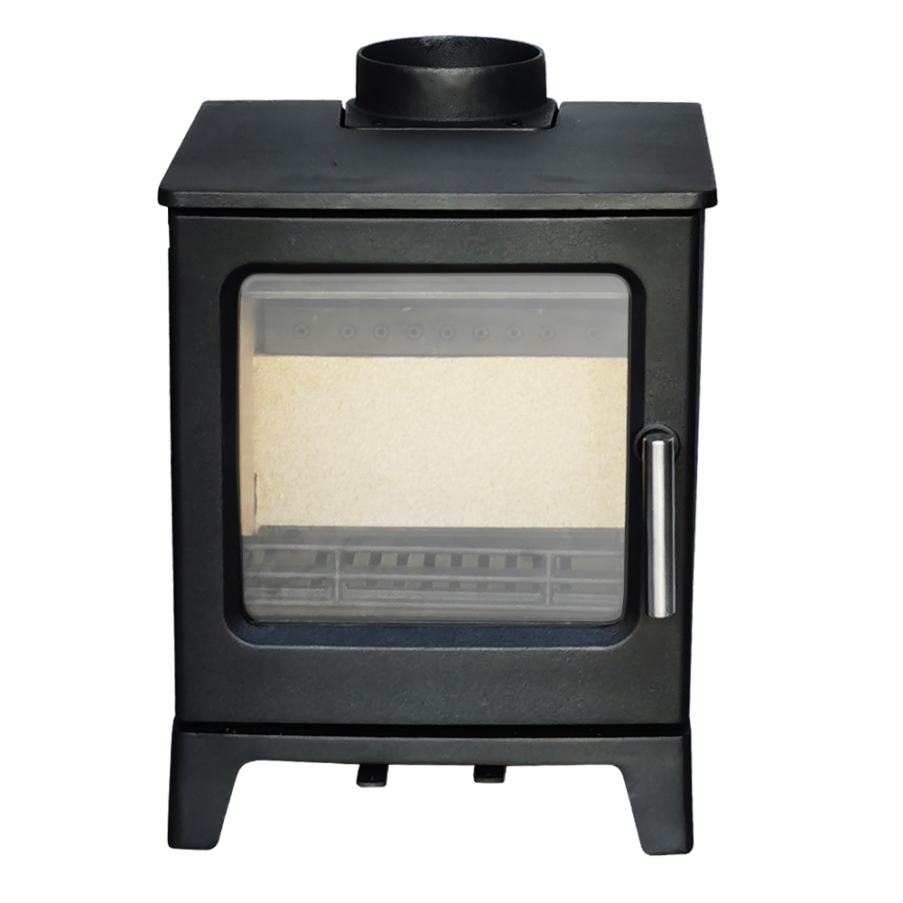 Defra 4.3KW Cast Iron Wood Log Burner Woodburning Stove Eco Design