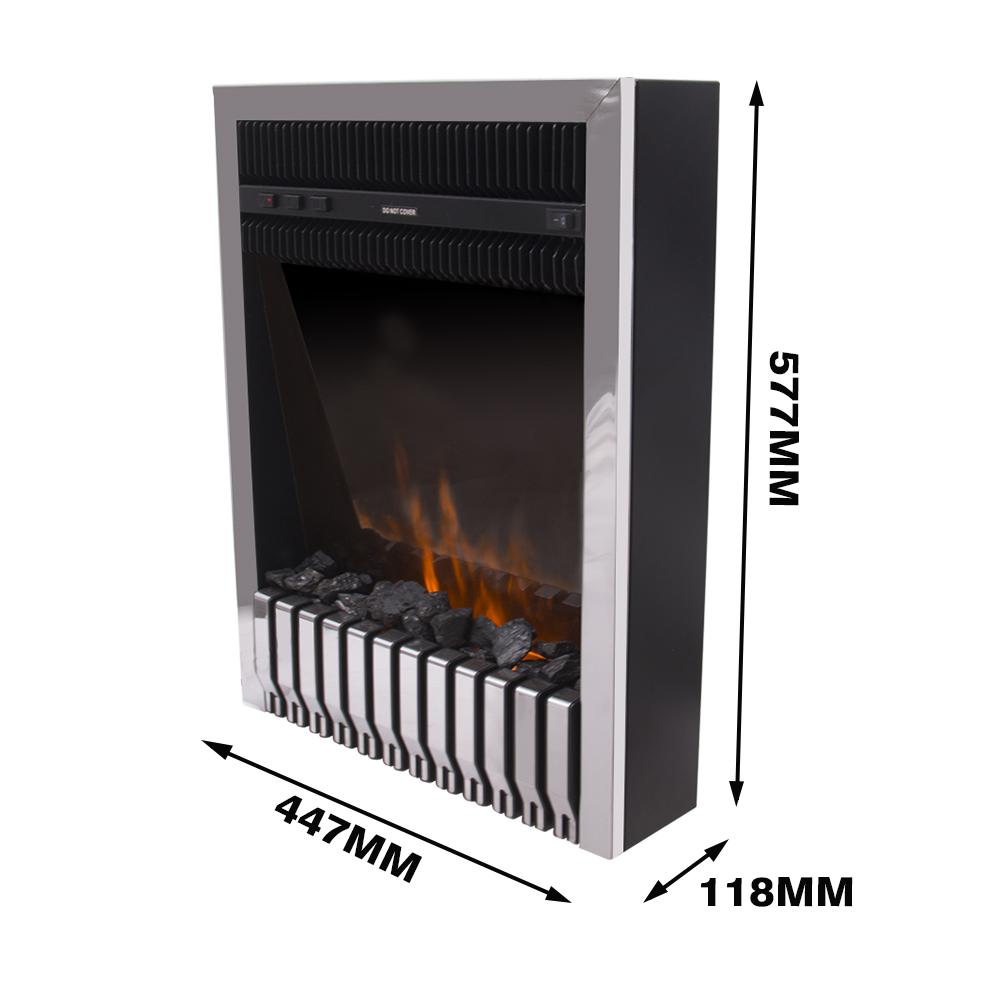 Electric Fire Place Fireplace Flame Effect Stove Room Heater - Clearance Sale