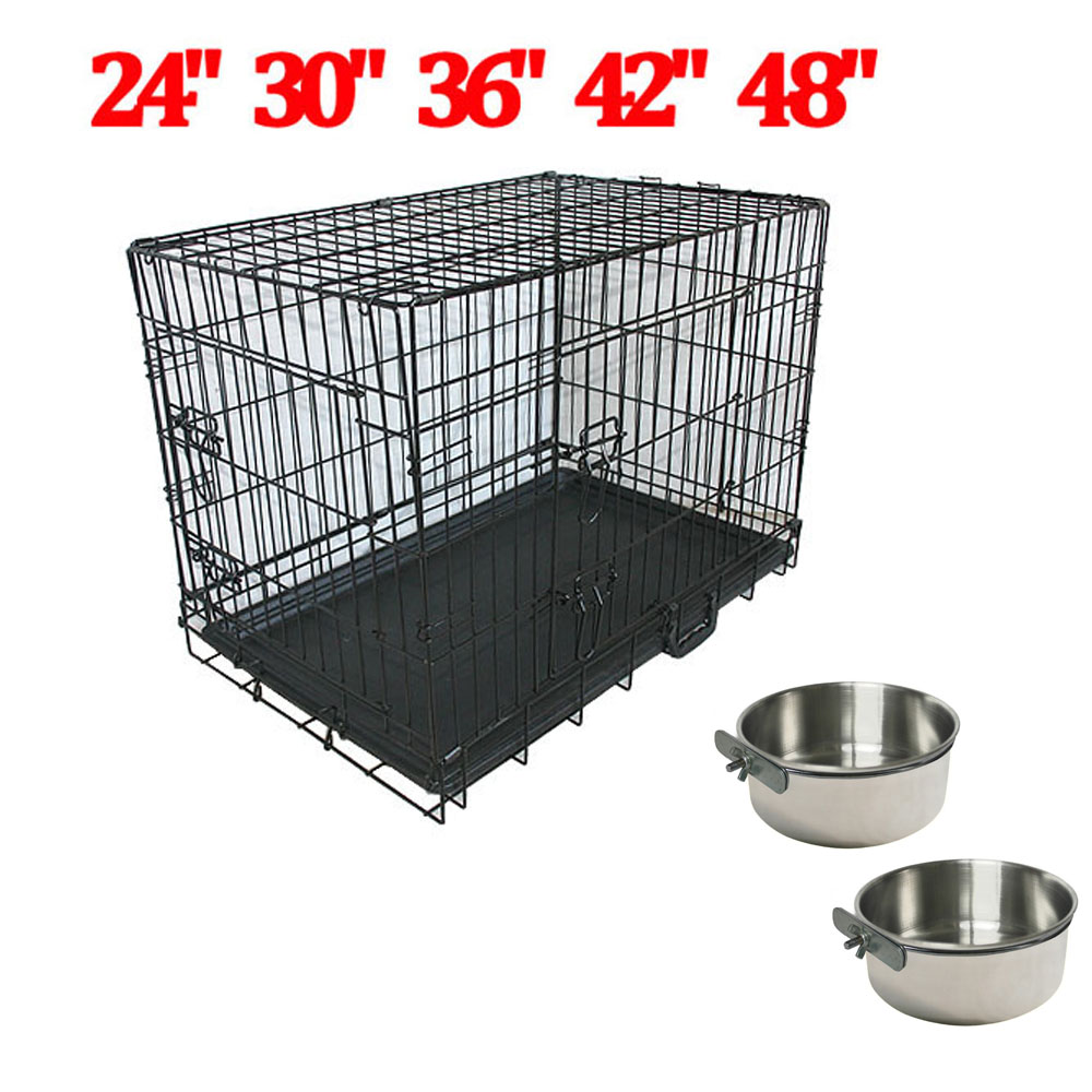 dog crate bowls