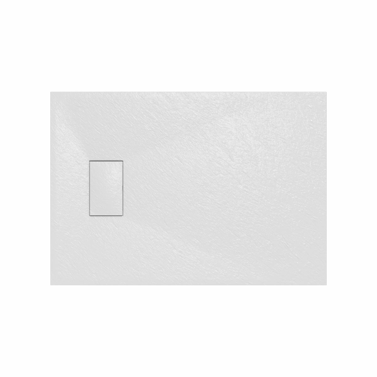 Rectangle Walk in Wet Room Shower Tray SMC Slate Effect Anti Slip Enclosure Base
