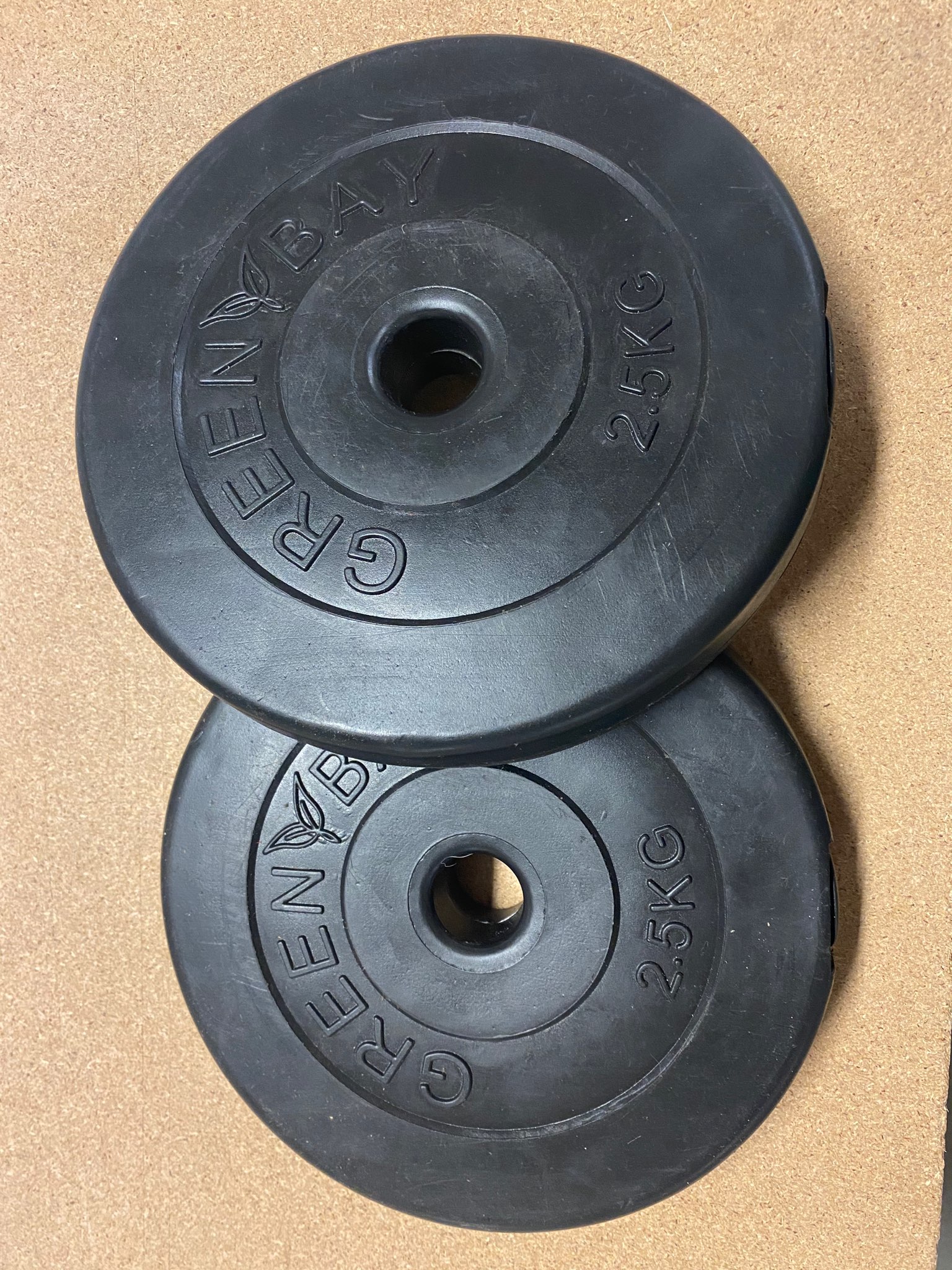 Vinyl Covered Dumbbells Weight Plates 1-5 kg- Fitness Body Building ...