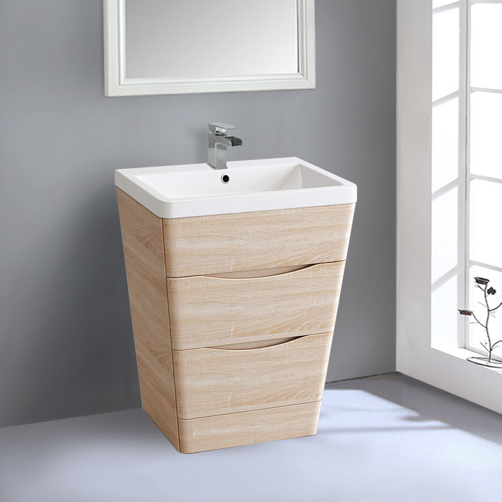 600mm Bathroom Vanity Unit Basin Sink Storage Modern Furniture
