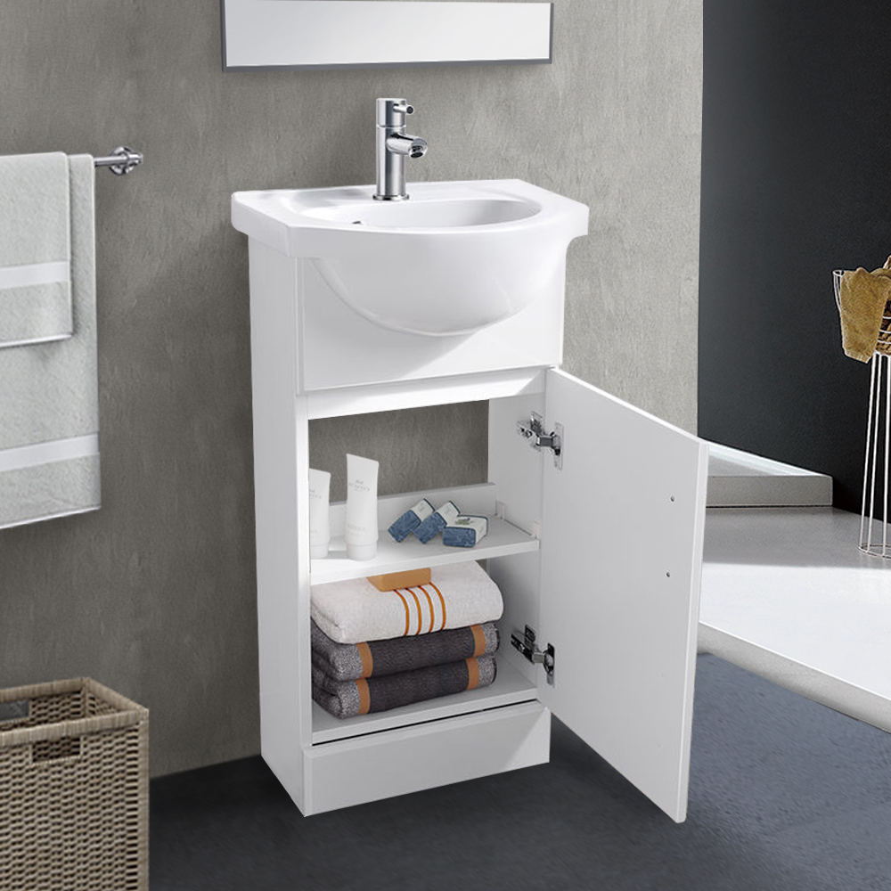 BATHROOM VANITY UNIT Tall Laundry Storage Drawer Furniture