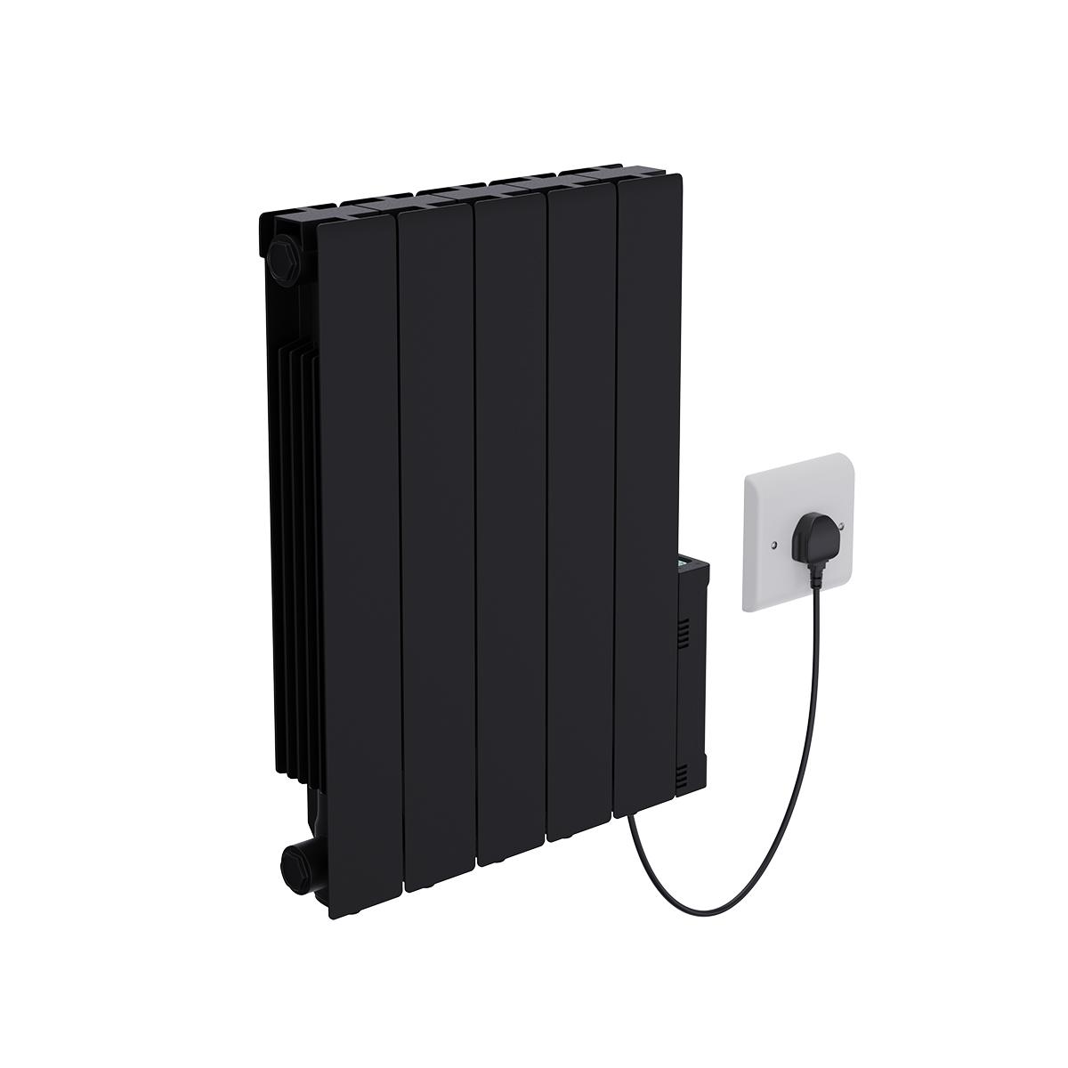 Portable Electric Oil Filled Radiator Wall Mounted Thermostat WiFi Timer Heater