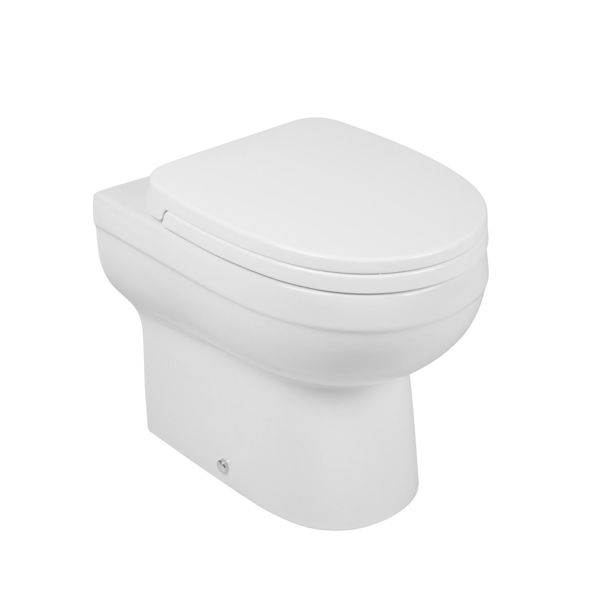 Bathroom Back to Wall Toilet WC Pan Toilet Quick Release Soft Close
