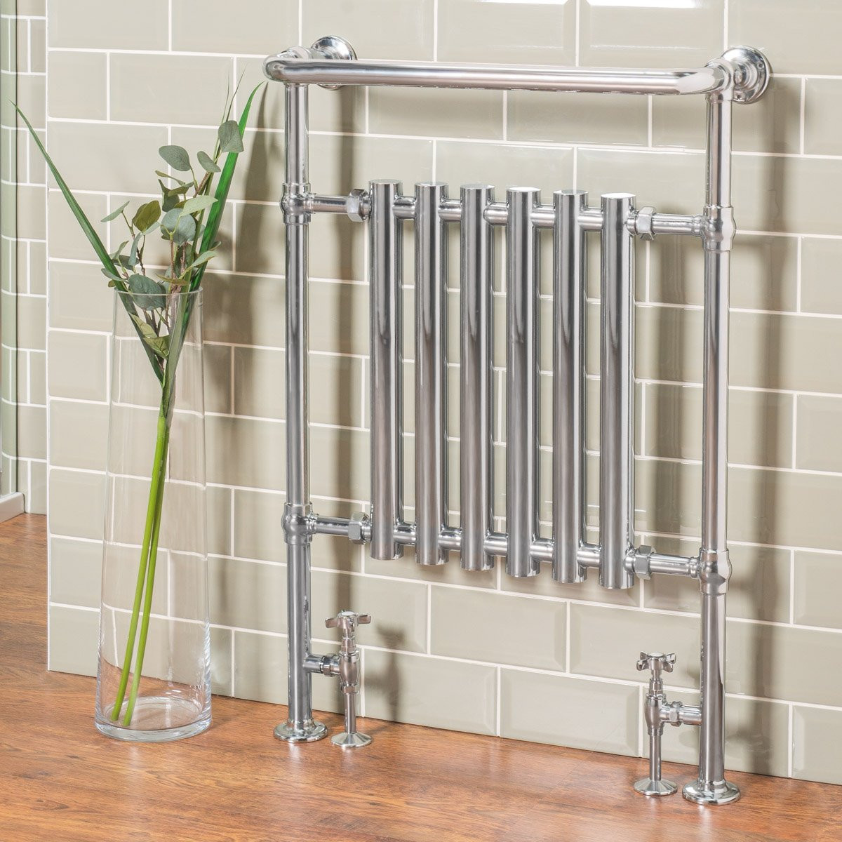 Bathroom Victorian Heated Towel Rail Traditional Column Designer Radiator