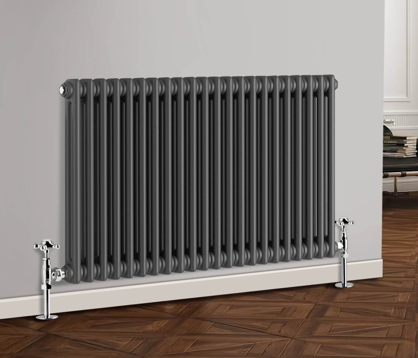 Traditional Column Radiator Bathroom Horizontal Cast Iron Style Rads