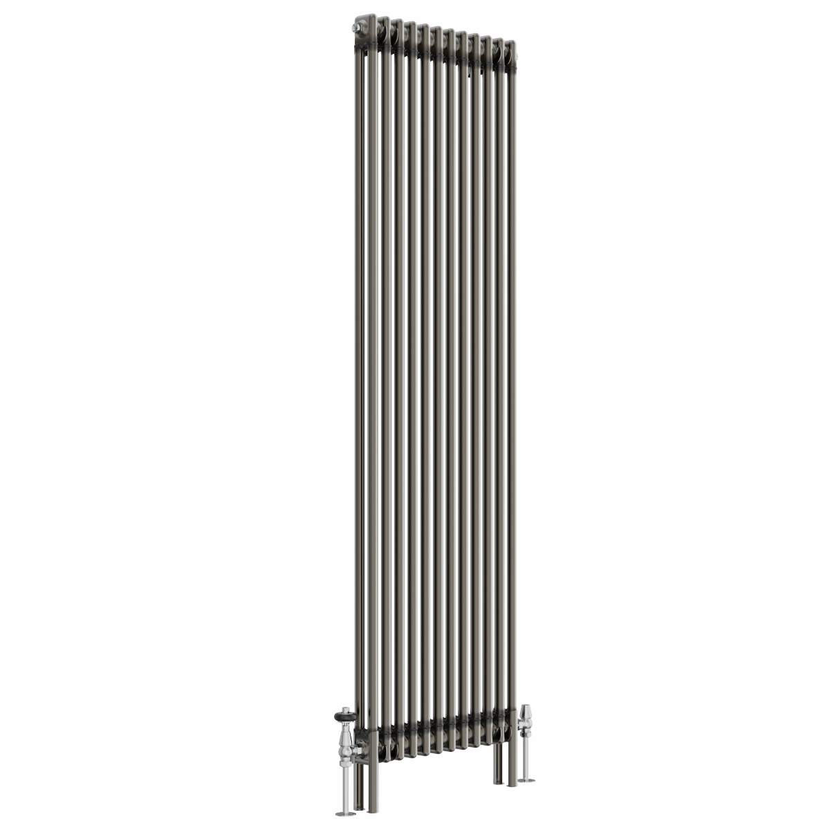 Traditional Cast Iron Style Radiator Raw Metal 2 3 4 Column Rads Central Heating