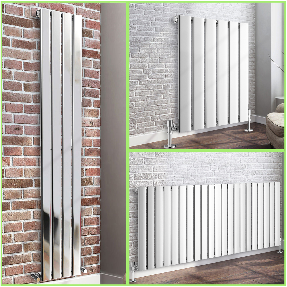 Vertical Horizontal Designer Flat Panel Columns Radiators Central ...
