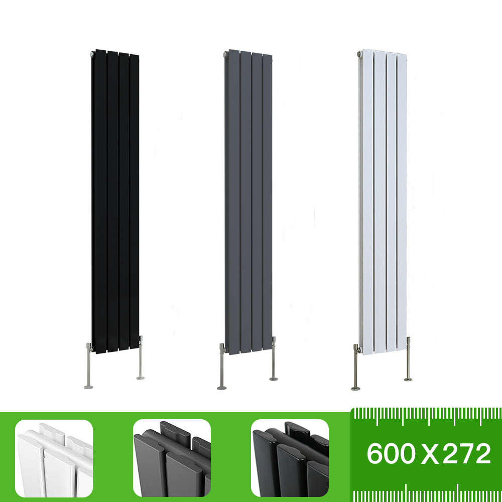 Designer Radiator Flat Panel Oval Column Horizontal Vertical Central Heating Rad